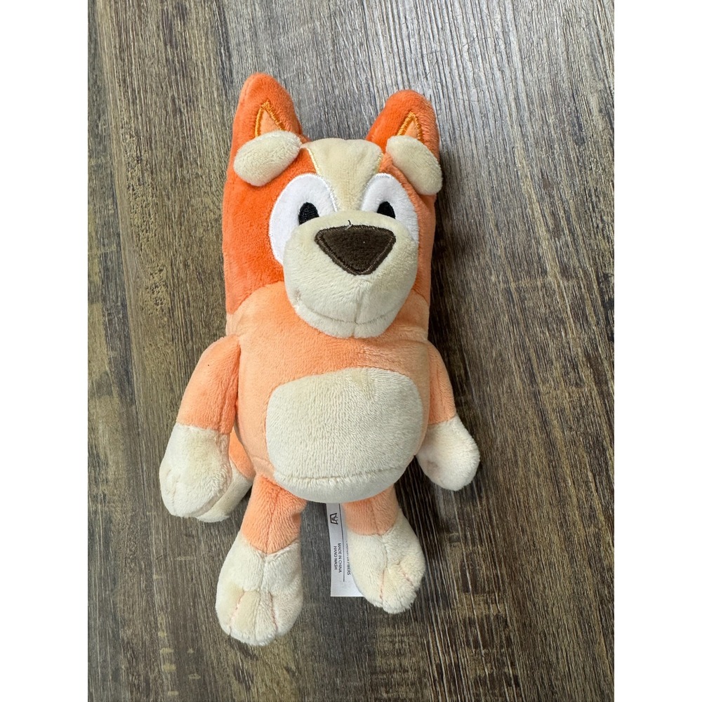 Bluey Bingo Plush Stuffed Animal Orange Dog Moose Toys 8 Inch 2018 Ludo Studio - Picture 4 of 14